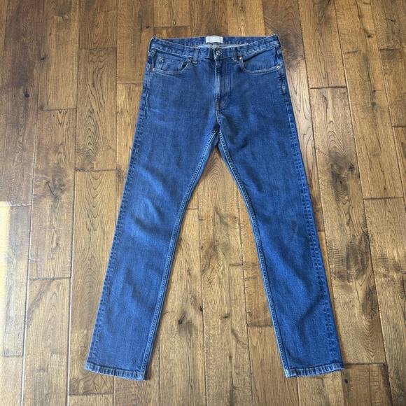 Everlane Other - Everlane The Selvedge Slim Fit Denim Jeans Mens Size 32x32 Dark Wash Denim
